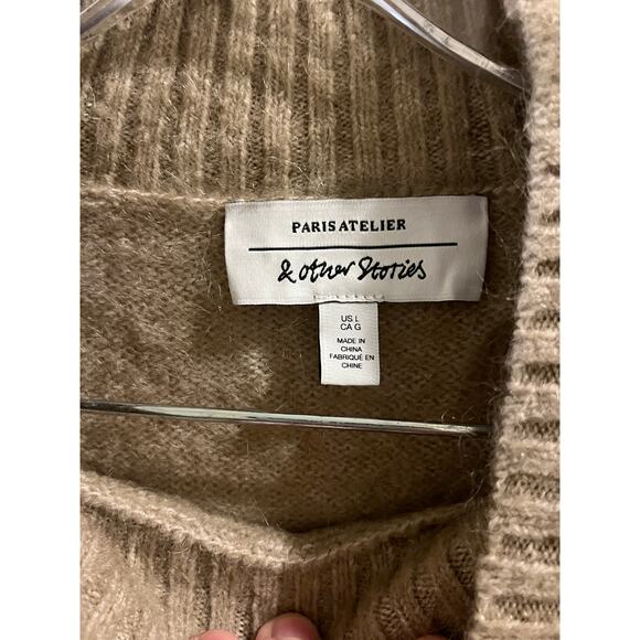 & Other Stories Mockneck Sweater - Picture 5 of 10